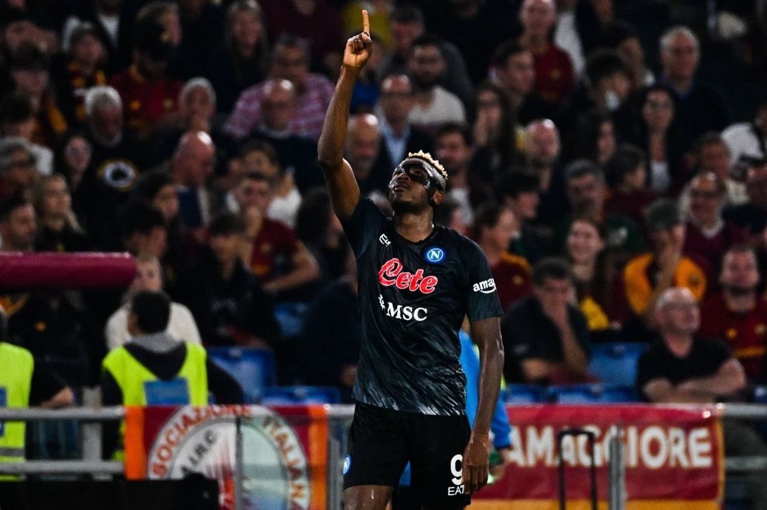 victorosimhen9's tweet photo. We Keep Going💯🙏🏽 @sscnapoli https://t.co/OG8RfD2hwD
