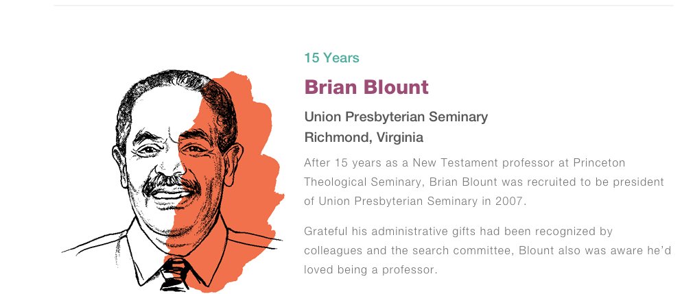 Union Pres. Seminary (@upseminary) on Twitter photo In an article entitled “Going the Distance” our own Union Presbyterian Seminary president Dr. Brian Blount talks about the gifts of a longer tenure, including relationship building and trust. <a href="/UPSem/">Union Presbyterian</a> intrust.org/Magazine/Issue… In an article entitled “Going the Distance” our own Union Presbyterian Seminary president Dr. Brian Blount talks about the gifts of a longer tenure, including relationship building and trust. <a href="/UPSem/">Union Presbyterian</a> intrust.org/Magazine/Issue…