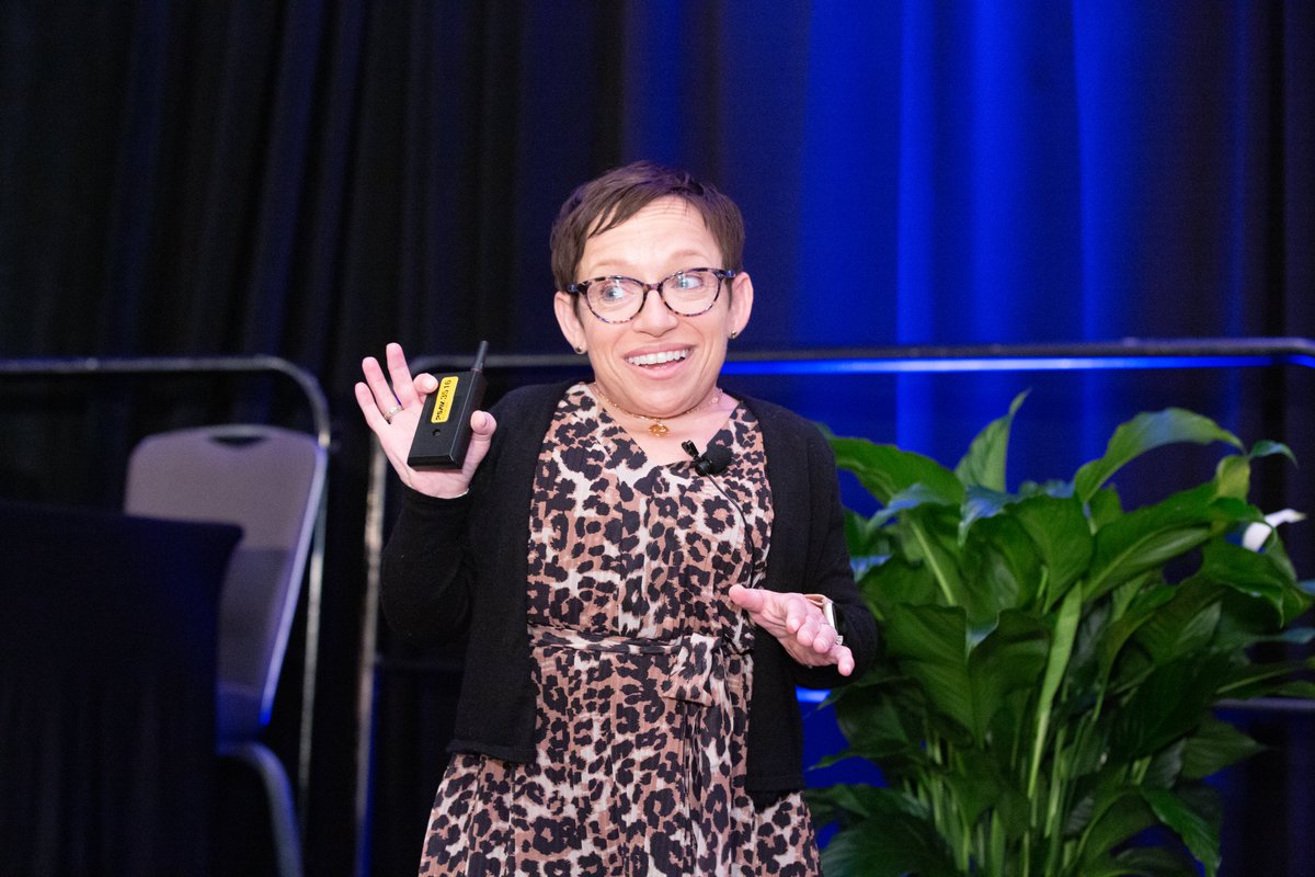AACNursing's tweet photo. “Never listen to the ‘no’s’ - and never be afraid to fail.” A passionate simulation educator and researcher, @JenArnoldMD shares her inspiring journey to neonatal medicine, the power of grit, and how she's achieving her dreams at #AACNfall22. https://t.co/ViVhVzQ00W