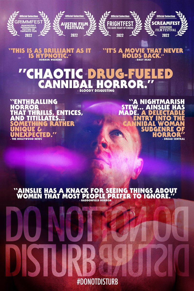 Filmmaker @John_Ainslie  is racking up! Congrats to the film "DO NOT DISTURB" and it's premieres at <a href="/grimmfest/">Grimmfest</a> , <a href="/FrightFest/">FrightFest</a> , <a href="/austinfilmfest/">Austin Film Festival</a> , <a href="/screamfest/">Screamfest</a> and more! #canadianfilm #donotdisturb