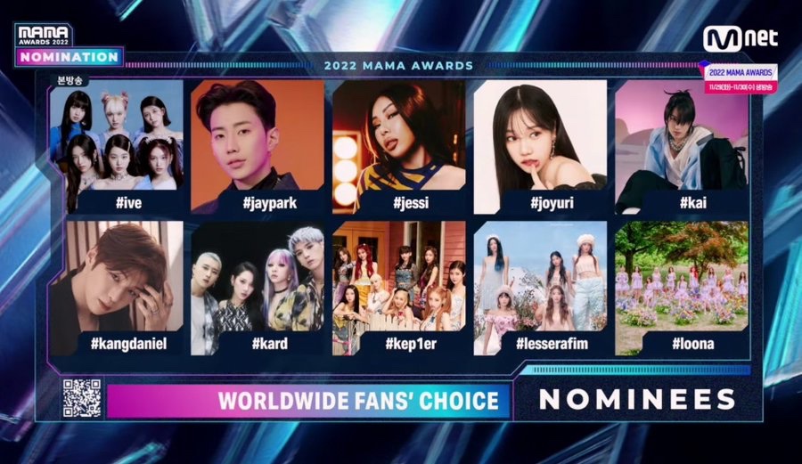 KARD “Mama Worldwide Fan’s Choice” için aday gösterildi. Atılan oy tweetlerine rt atmayı unutmayın. 🔹Twitter -Günde hesap başına 1 oy kullanabilirsiniz -Hesabınız gizli olmasın -Rt ve yorum oy olarak sayılıyor -Küçük harfle 🗳️: I vote #kard for Worldwide Fan’s Choice #MAMAVOTE