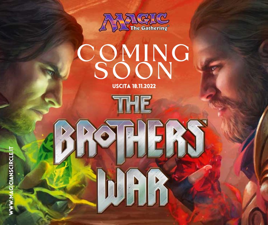 CircleMagician's tweet photo. Linea completa tutta disponibile in Prevendita!
#magicianscircle #magic #magicthegathering #magictcg #magicbrotherswar https://t.co/8OjZKDgYu1