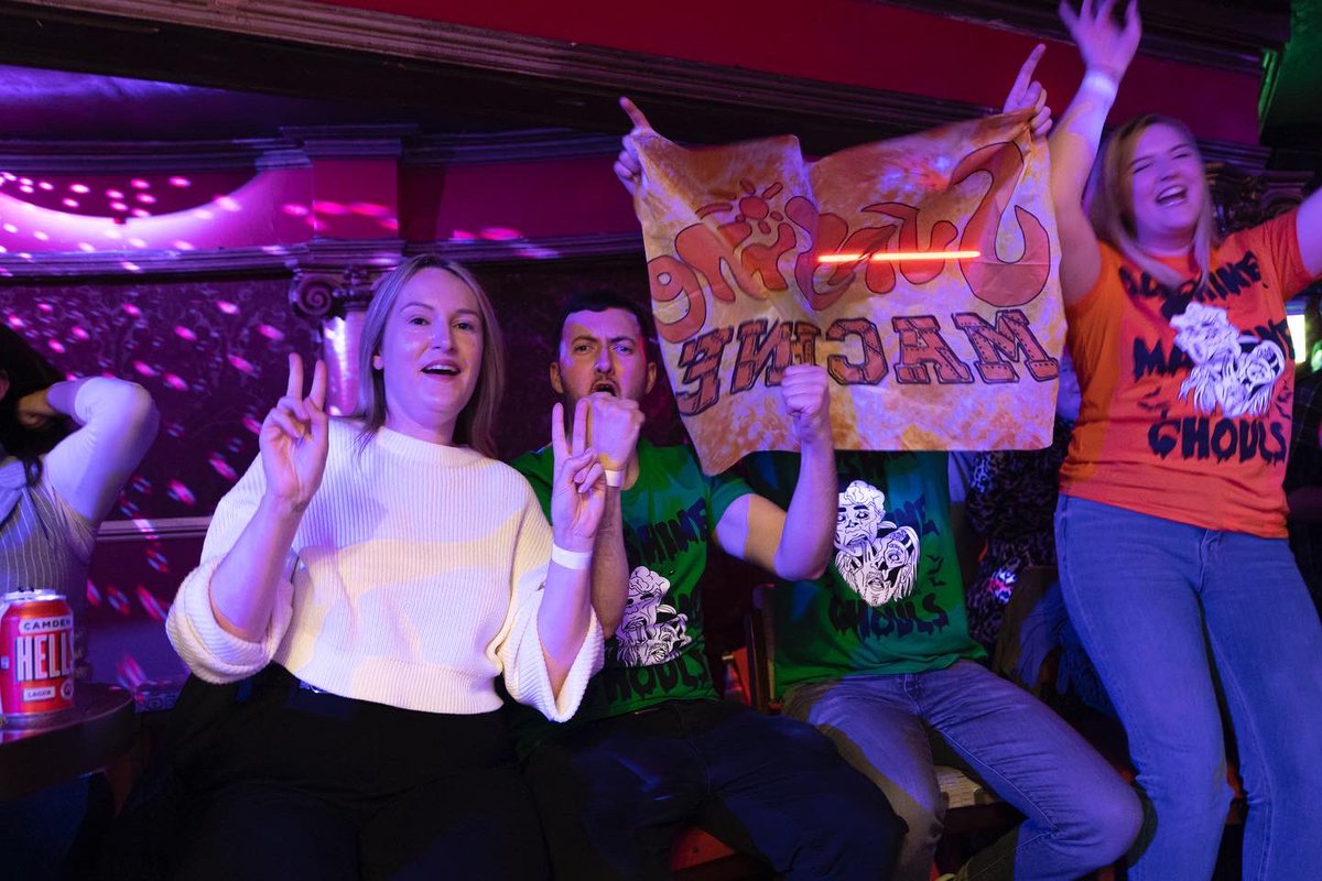 RiotCabaret's tweet image. ☀️ The support for #SunshineMachine was loud and proud at @TheClaphamGrand last Tuesday!

@ChuckMambo @PureTKC

#sunshinemachinerules🌞🤖🤘