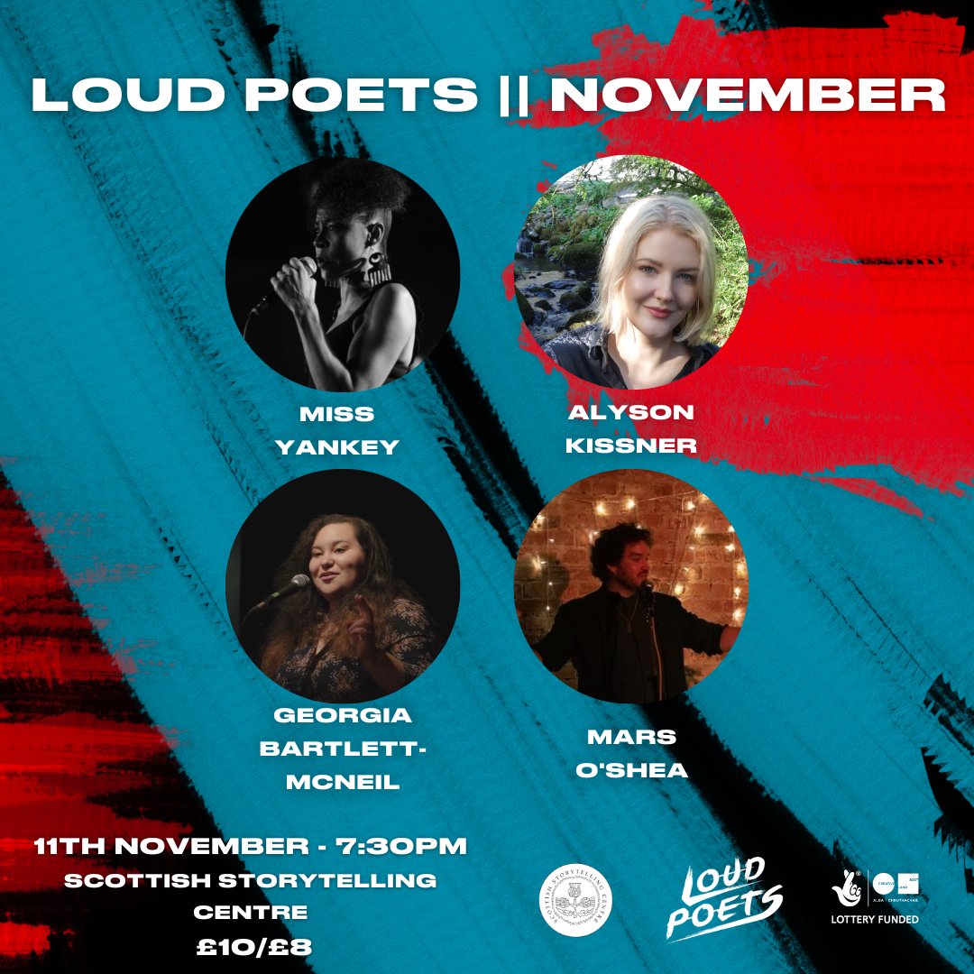 Another exceptional lineup of poets! Putting together this season has been such a pleasure. Tickets: …storytellingcentre.online.red61.co.uk/event/913:4542…