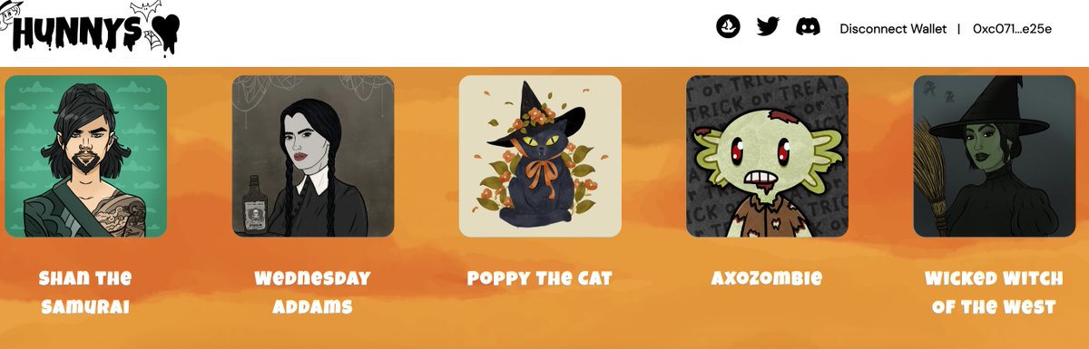 _MintDAO's tweet photo. I just opened my Goody Bag from #NFTrickOrTreat by @HunnysNFT at https://t.co/yF8HZ4w60c - check out what I got! 👀🐈‍⬛🎃 https://t.co/t2hsXeXF3b