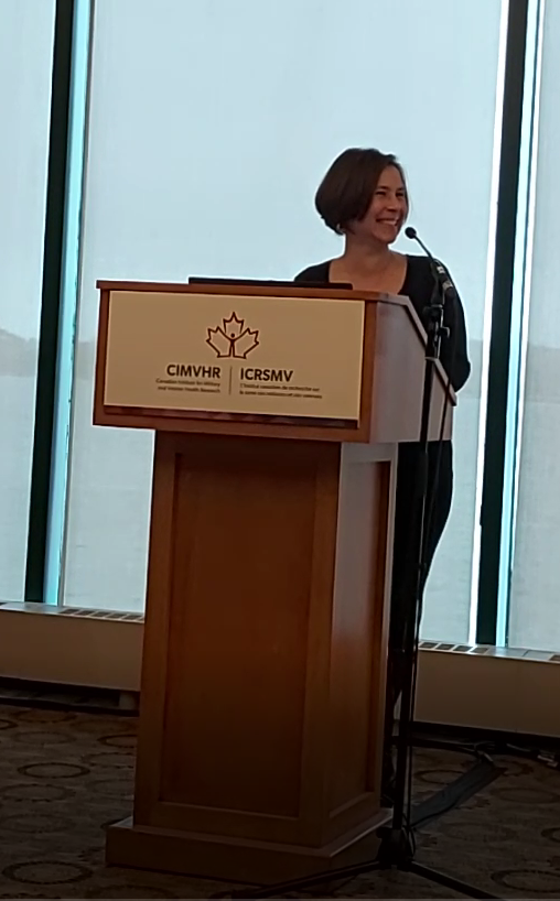 Thrilled with the superb opportunity from <a href="/CIMVHR_ICRSMV/">CIMVHR | ICRSMV</a> to present 2 podium talks last week on the Military family-centred resilience-building programme being co-created across Canada. <a href="/himarc/">The Heroes in Mind Advocacy & Research Consortium</a>, <a href="/UofARehabMed/">UAlberta Rehab Med</a>, <a href="/RoyalCdnLegion/">The Royal Canadian Legion</a>, <a href="/EdmontonMFRC/">Edmonton MFRC</a>.
