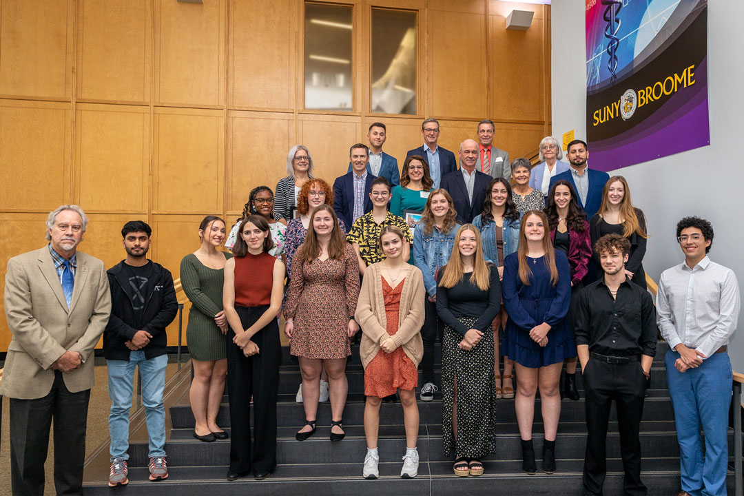 sunybroome's tweet photo. Congratulations to our 2022 Presidential Honors Scholars!

This year, due to the generosity of our donors, we awarded the scholarship (which fully covers two years of tuition at @sunybroome) to a record-breaking 19 students. https://t.co/AZcO9kP0IT

#sunybroome #scholarships https://t.co/3GXn9XLpQl