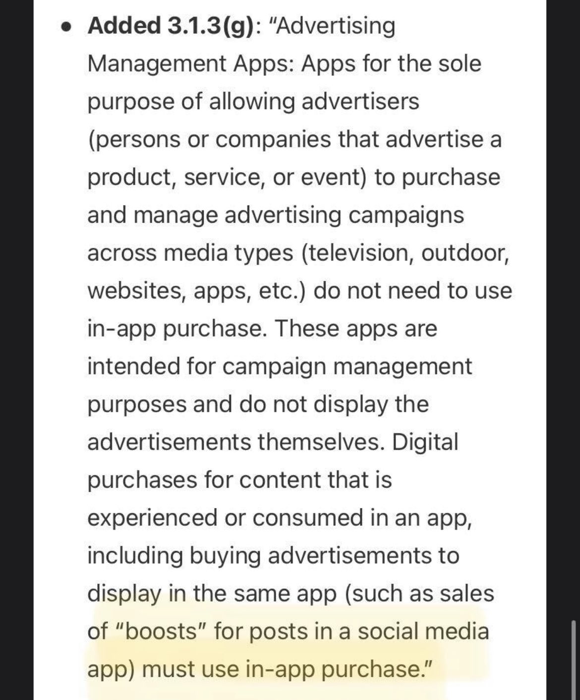 Eric Seufert on Twitter "Apple has update its App Store guidelines to