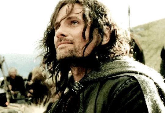 myelessar's tweet photo. aragorn will always be the best fictional man and it’s not even close https://t.co/8KbCpuRU0S