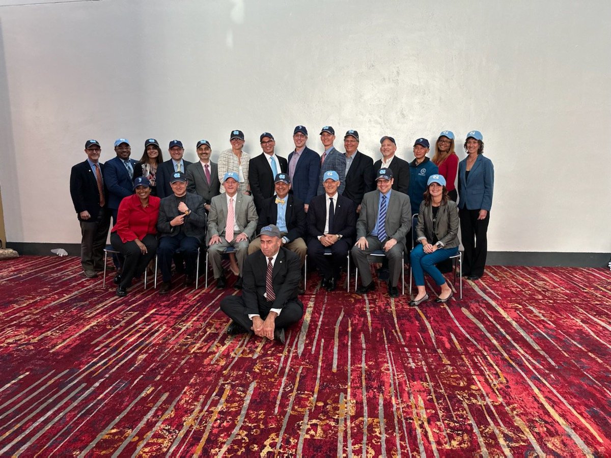 The @AmCollegeGastro Board of Trustees says greetings from Charlotte and Go Heels (except for one sad Dook fan!) #ACG2022 #weareGI #ACGfamily