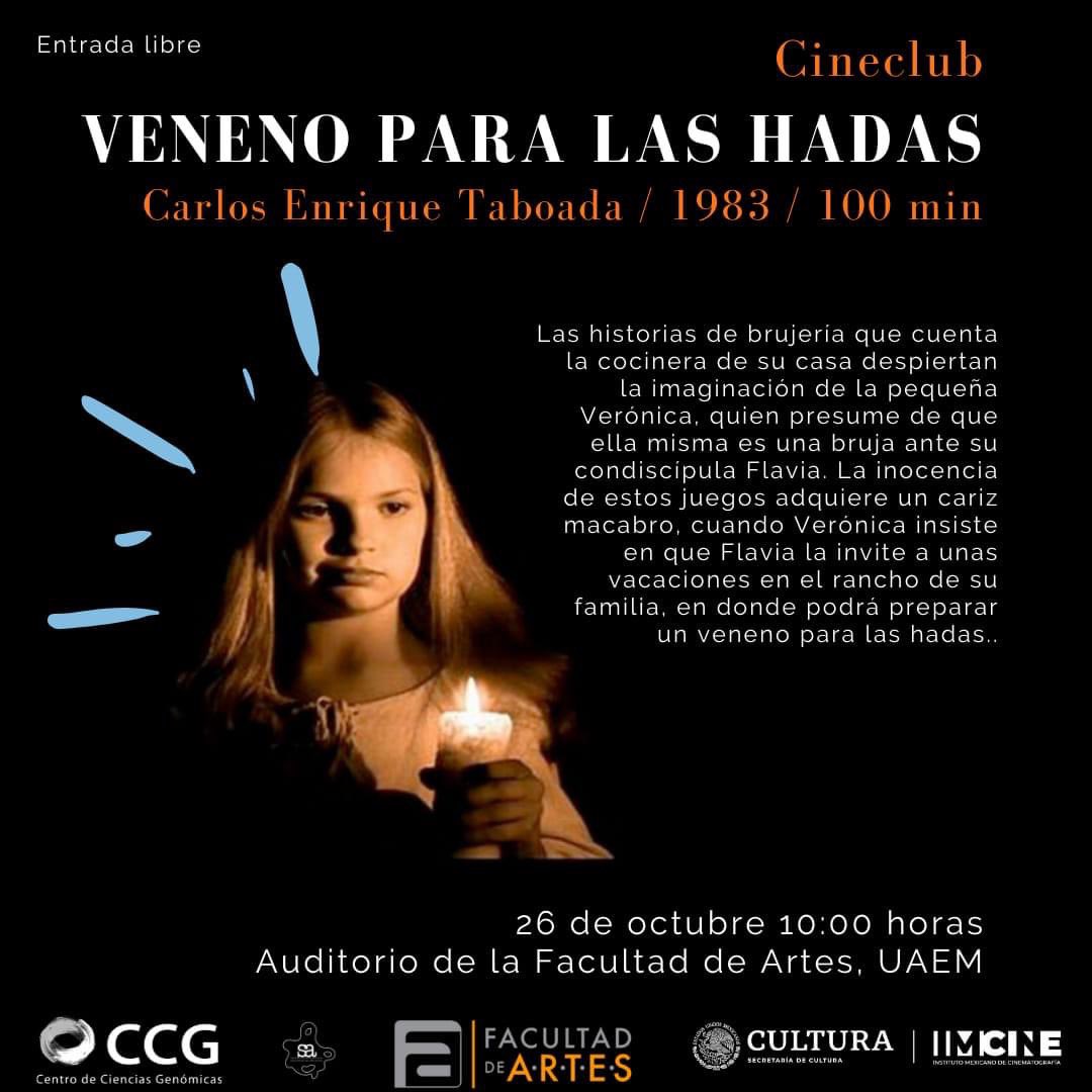 Semana de brujas✨✨ Facultad de Artes @uaemorelos #cineclub en colaboración con @ccg_unam @SocArtistas