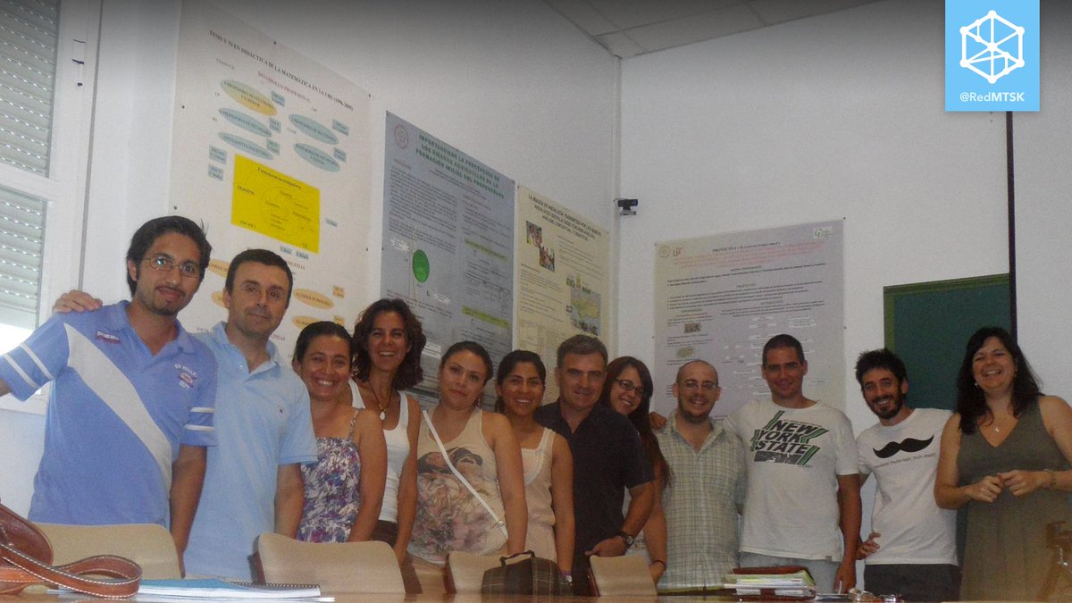 𝗦𝗼𝗺𝗼𝘀 𝗥𝗲𝗱 🪢🤝
El seminario "Investigación en DM en la UHU desde 1994 a 2012 y más allá" fue el germen para la conformación de la Red MTSK. Se celebró en la Universidad de Huelva del 17 al 19 de julio de 2012.
#SomosRed
#RedMTSK