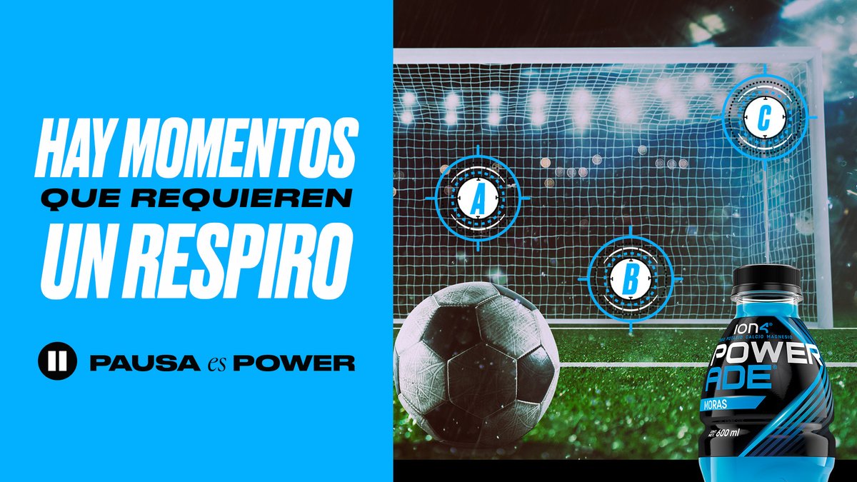 Detente, respira profundo, enfócate... y ve por la victoria. ¿En cuál de las tres opciones mandarías tu tiro? 🏆🎉 
#PausaEsPower
