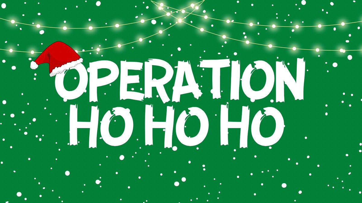 (1/3) 📢 Community Announcement 📢 

We are Stoke is proud to announce the return of Operation Ho Ho Ho for a second successive year. 

Supporting Stoke-on-Trent Foodbank, The Macari Centre &amp; Moorland Dog Rescue, we are back on the hunt for your donations.