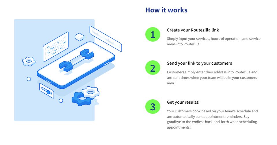 routezilla's tweet image. "Life is really simple, but we insist on making it complicated."  -Confucius
Starting off the week with a look at how simple it really is to get started with Routezilla! 
#homeservicepro #locationawarescheduling #leads