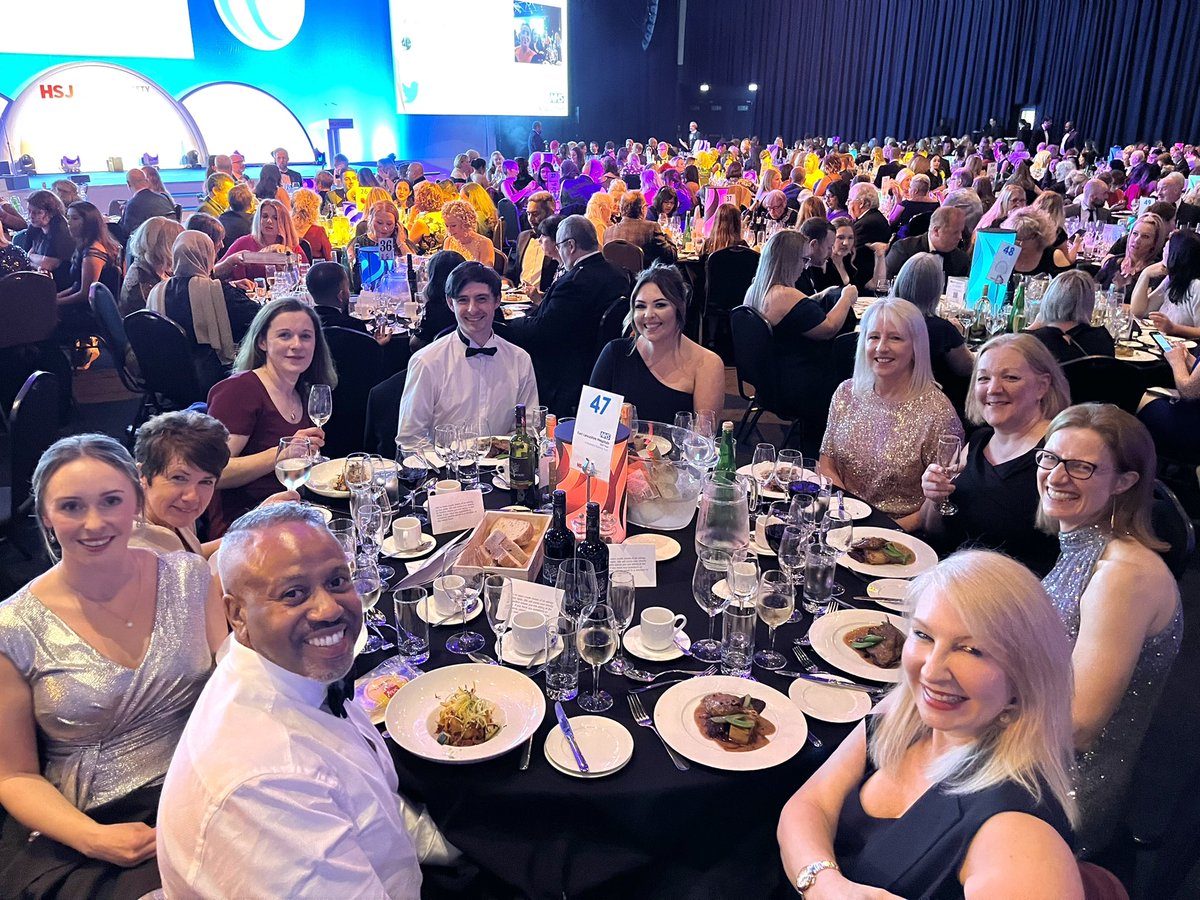 Good luck to our End of Life and Bereavement Care team at the @HSJ_Awards who are up for the Quality Improvement Initiative of the Year #HSJPatientSafetyAward #table47