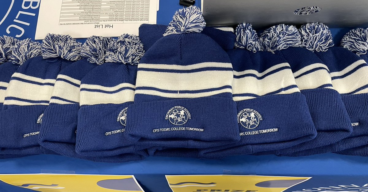 Come get your swag at the CPS College Fair. 4:00-6:00 TODAY!