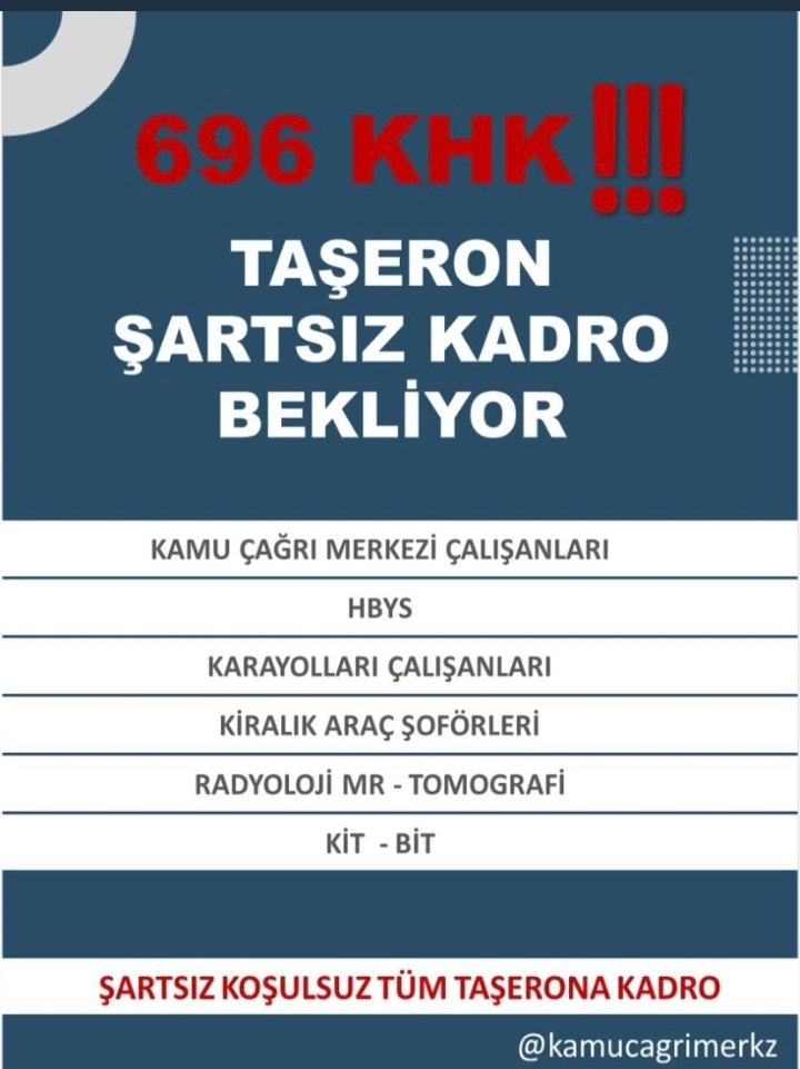 yenikpanik's tweet photo. @Sadik0707 hocam desteklerinizi bekliyoruz. #Kamucagrimerkezleri https://t.co/aO5v2XnCL6