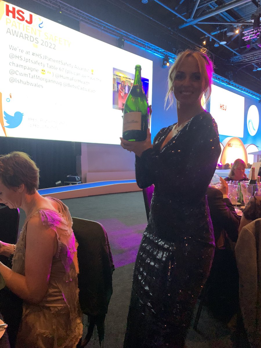 The night is still young - another magnum please waiter for table 1 - Team CANDDID #HSJPatientSafety #sujeetjaydeokar