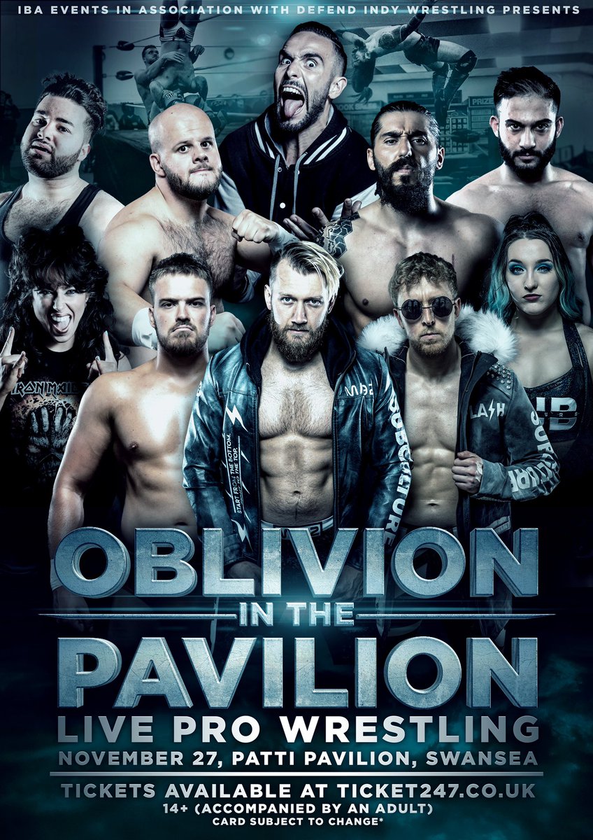 Can’t remember the last time I wrestled in Swansea… if ever actually?!

This show is gonna be wild - come hang out! 🔥

ticket247.co.uk/Event/103475?f…