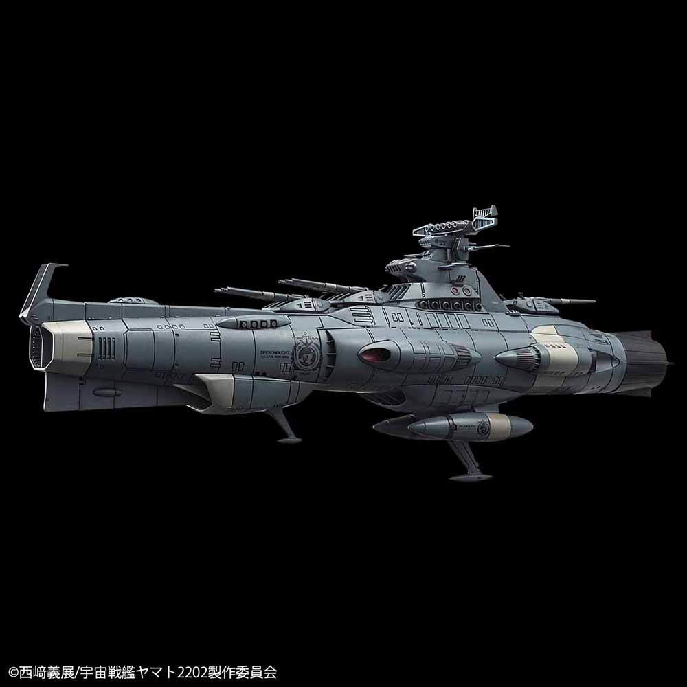 StarshipModeler's tweet photo. One more new one for today - 1/1000 U.N.C.F.D-0001 Dreadnought (Space Battleship Yamato: 2202)  https://t.co/Y4KvVa2iVC https://t.co/gpfLkY22kT