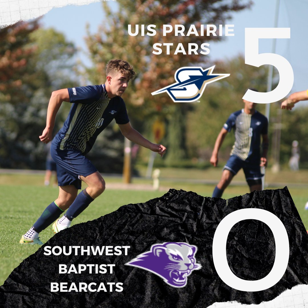 UIS 5 - 0 SBU
Entertaining performance for the men’s twelfth and final regular season conference game on Sunday. 
The unbeaten streak extends to 10 games!
Goals scored by:
Max Tweddle ⚽️ 
Quentin Reese ⚽️
Federico D'Andrea ⚽️
Brian Riordan ⚽️
Conal Gallagher ⚽️