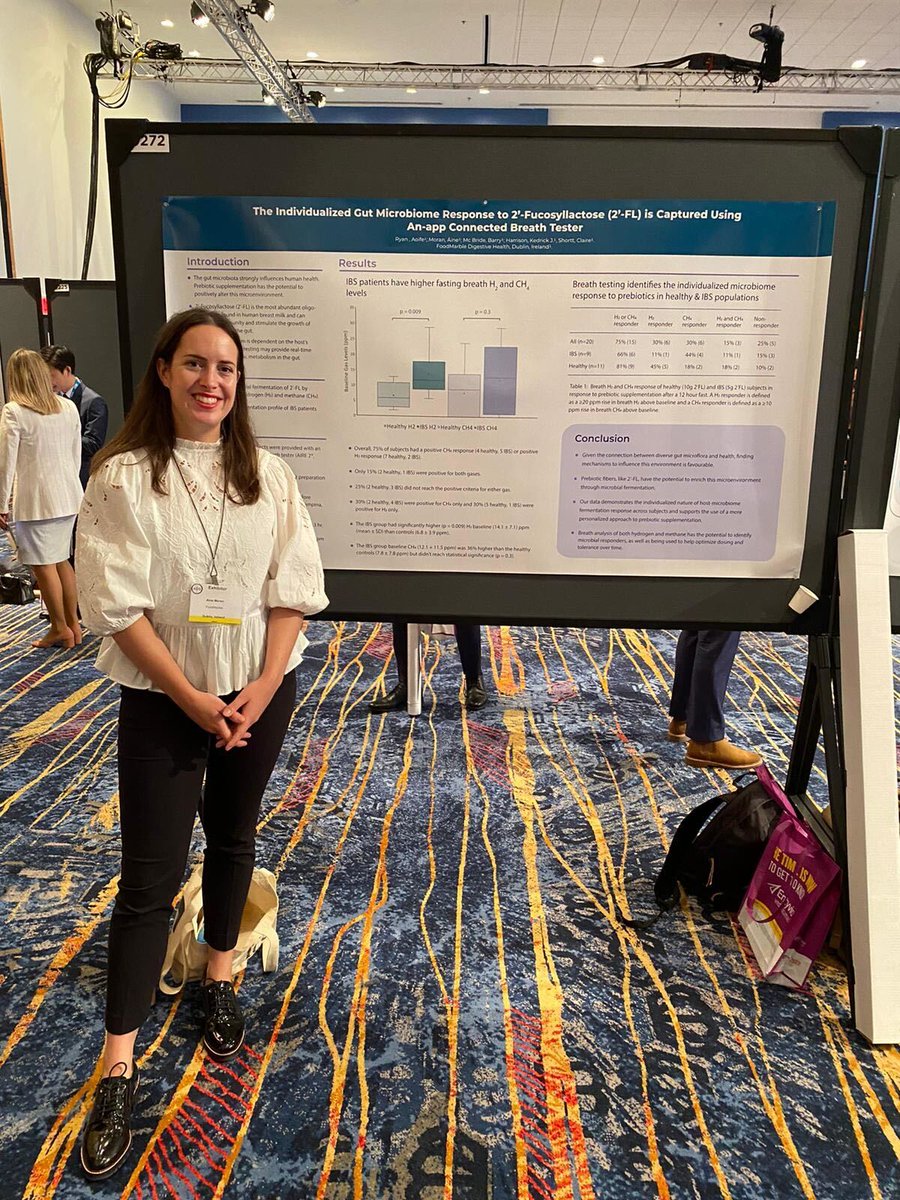 FoodMarble's tweet photo. Today @Aine__Moran did an amazing job presenting our 1st poster at #ACG2022 📊! @AmCollegeGastro

Stop by our booth (424) to learn more about FoodMarble and at-home breath testing! 

#GItwitter #GIcommunity #ACG https://t.co/DKlzhkedzx