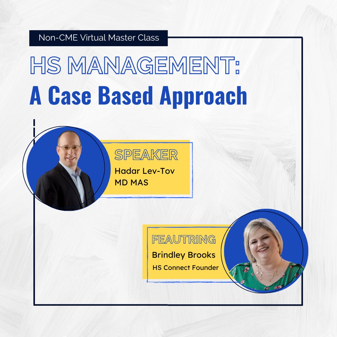 learnskin's tweet photo. Join Hadar Lev-Tov and Birndely Brooks as they show you how to take a case-based approach when treating HS! 

Register today → https://t.co/K6NO0GAFL6 

#LearnSkin https://t.co/ij0fLE3JR8