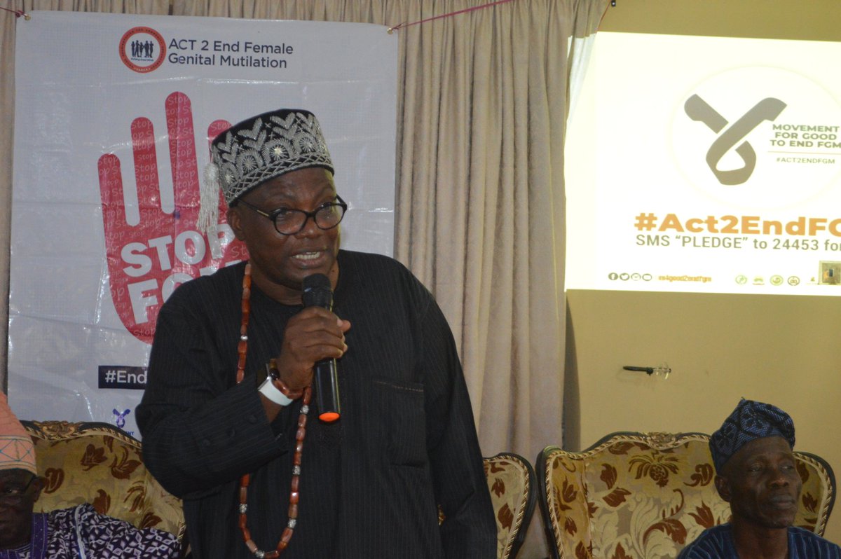 VARCENigeria's tweet photo. It's our outmost priority to #EndFGM in this generation. 

To this end,our program manager, @busol &amp; assistant, @OladeleAnifat1 with #VARCETeam are sensitizing community stakeholders in a bid to accelerate effort to #EndFGM for @UNICEF_Nigeria.  

@M4Good2EndFGM 
@GPtoEndFGM https://t.co/6B3xwatToA