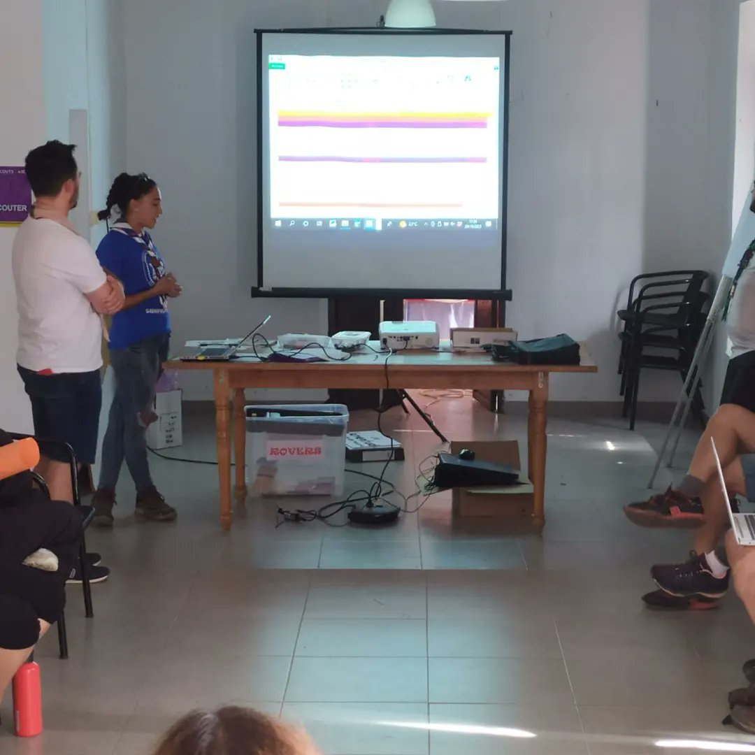 eimexmu's tweet photo. Intenso fin de semana en cotocuadros donde monitores de diferentes grupos scouts de la región han realizado sesiones de la programación del curso de director de campamento subvencionado por la @regiondemurcia https://t.co/hh8oPHQJ3r