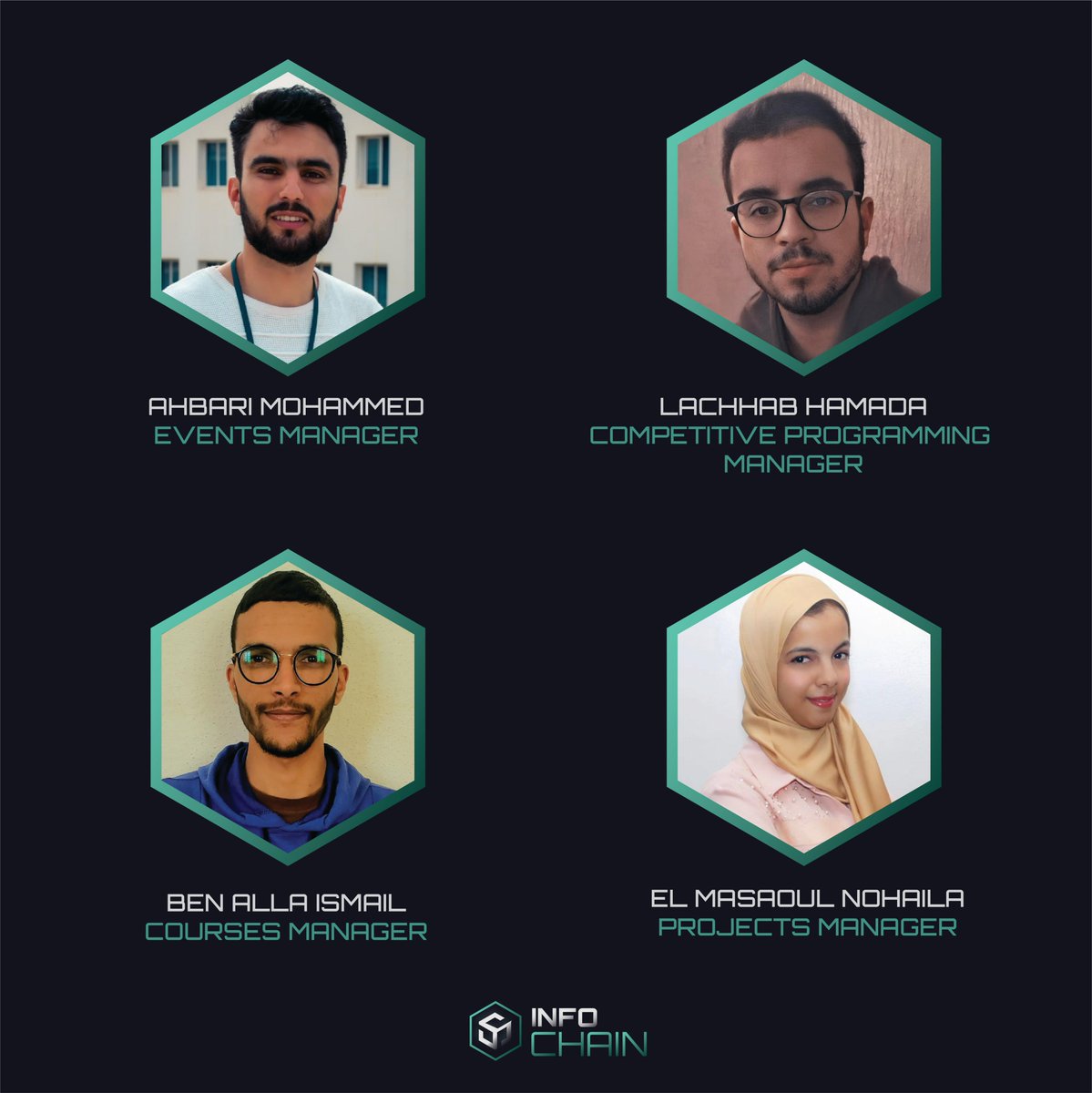 EnsaInfochain's tweet photo. InfoChain Executive Committee of House Computer Science, the First of Her Name, Queen of the Web3 and the Blockchain, Protector of the Fourteen Clubs, The Mother of Competitive Programers, the Khaleesi of the Great Computer Science Field, the Unburnt, the Keeper of Chains. https://t.co/MmunUBfr4Q