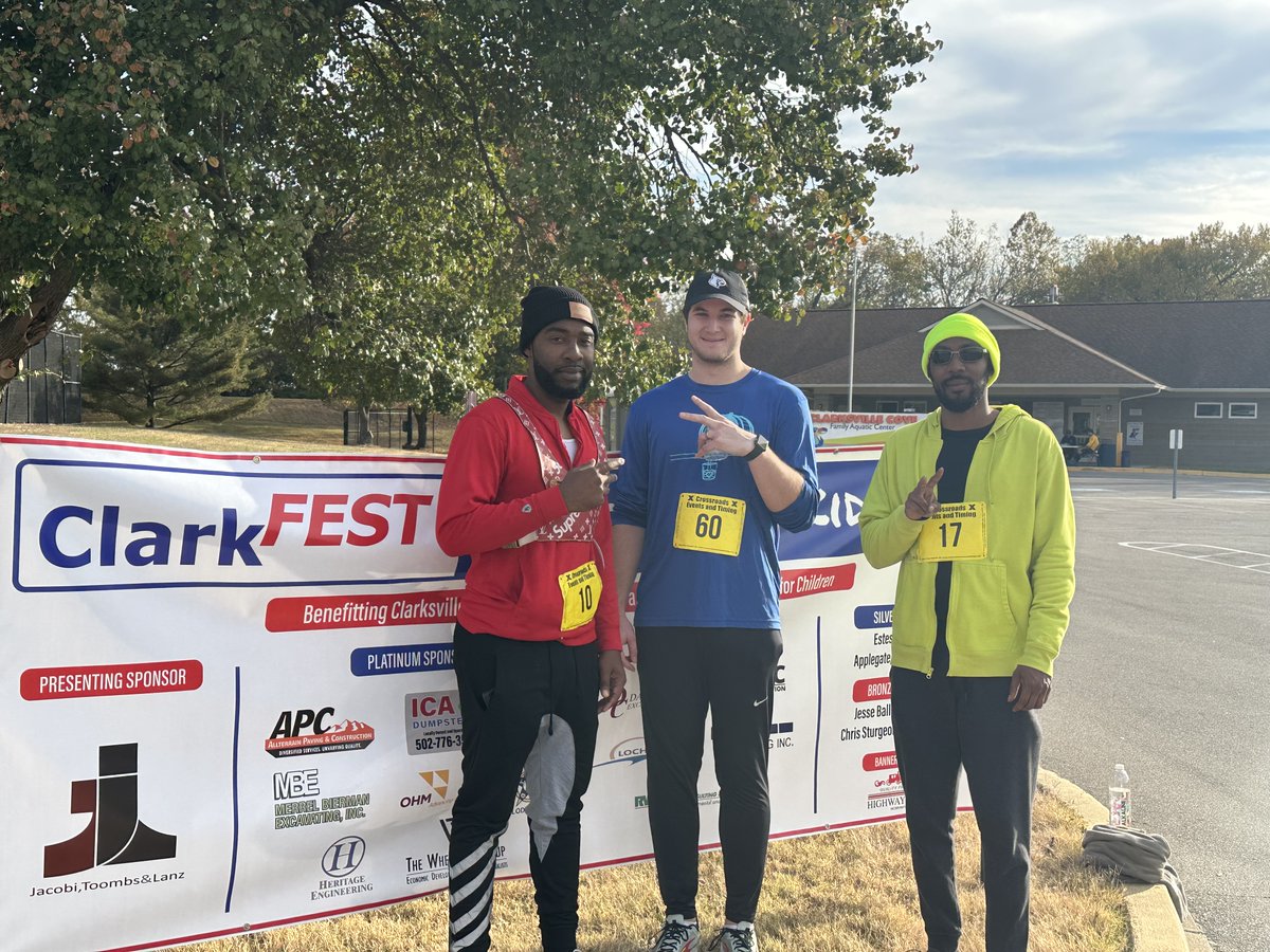 JTLengineering's tweet photo. JTL was proud to be the title sponsor of the @TownClarksville ClarkFEST Run for the Kids 5K. Funds raised from this event benefit the Clarksville Police Department's Shop with a Cop program and the @CrusadeChildren. 

#JTLengineering https://t.co/izg4YCCGjQ