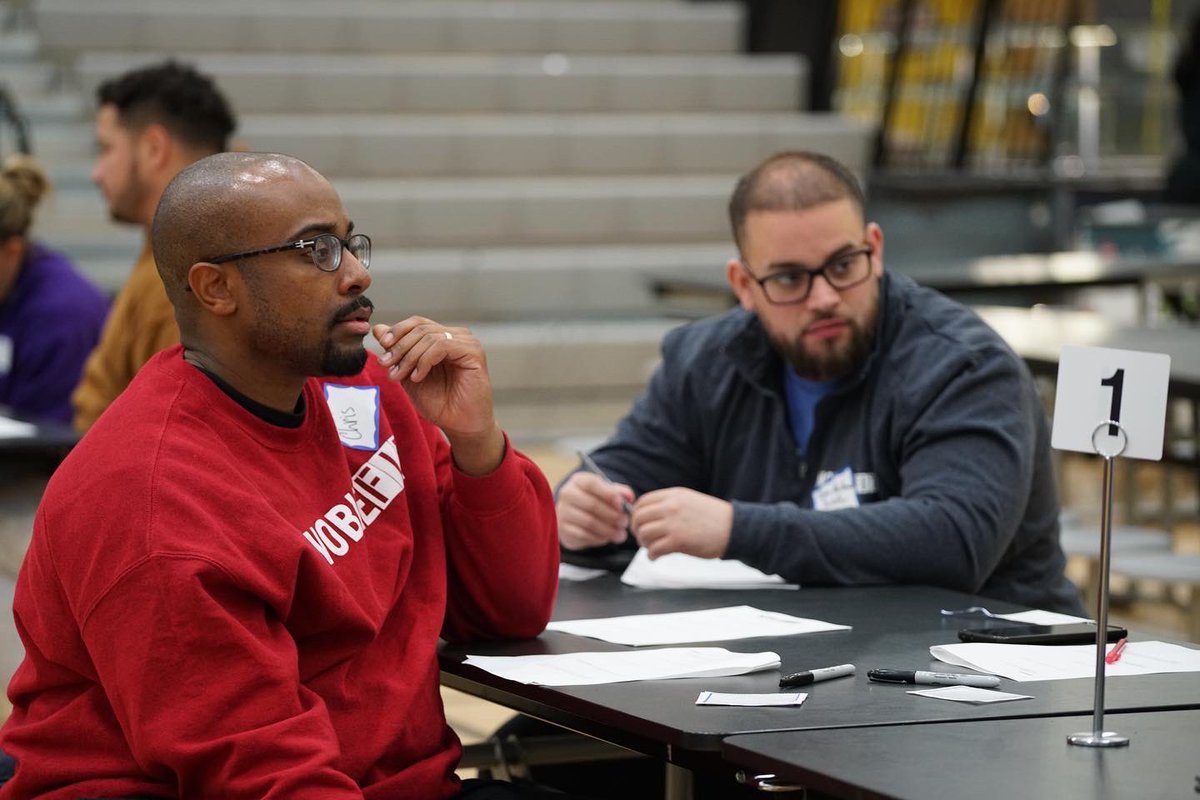 BeNobleFit's tweet photo. ✨ NobleFit PD ✨ 

Check out our NobleFit Teachers engaged in a day of learning lead by Mr. Hutcherson (@benoblebulls), Ms. Lemon (@benoblehcp), Ms. Murphy (@benoblestreet), Mr. Cattouse (@benoblercp), Ms. Dahlberg (@benoblegolder). 

Thank you to everyone for coming out! https://t.co/6ceCfQhqbk
