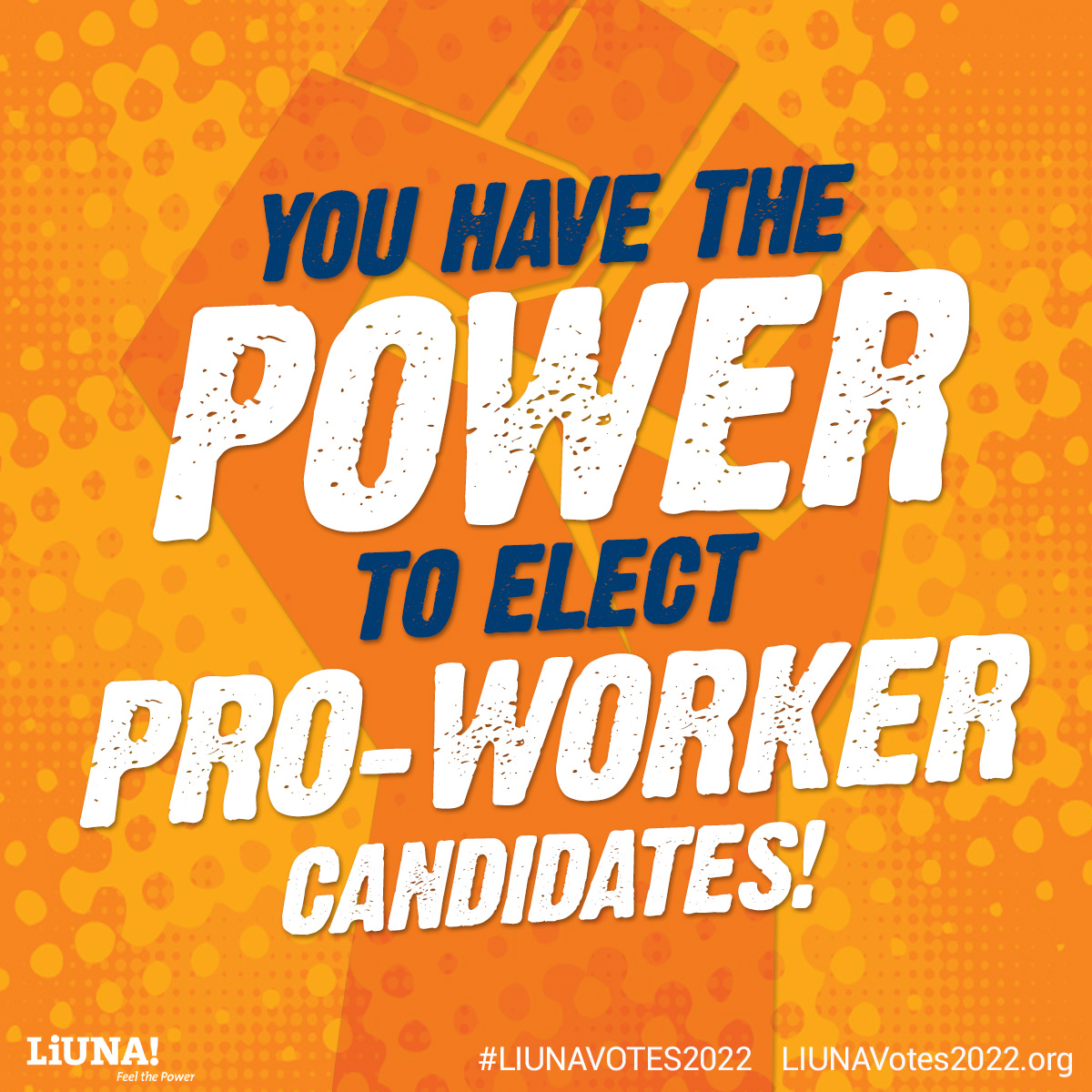 PALaborers's tweet image. You have the power to elect pro-worker candidates!

NOW is the time to use your voice to advocate for yourself and your family! 

Vote for #proworker candidates to protect our Union way of life and save our hard-earned wages, pensions, and benefits! #liunavotes2022 #UnionStrong