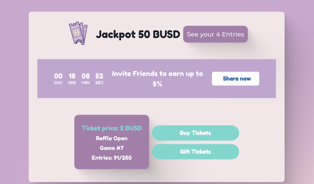 Rafflez 🎟 #BSC tweet media