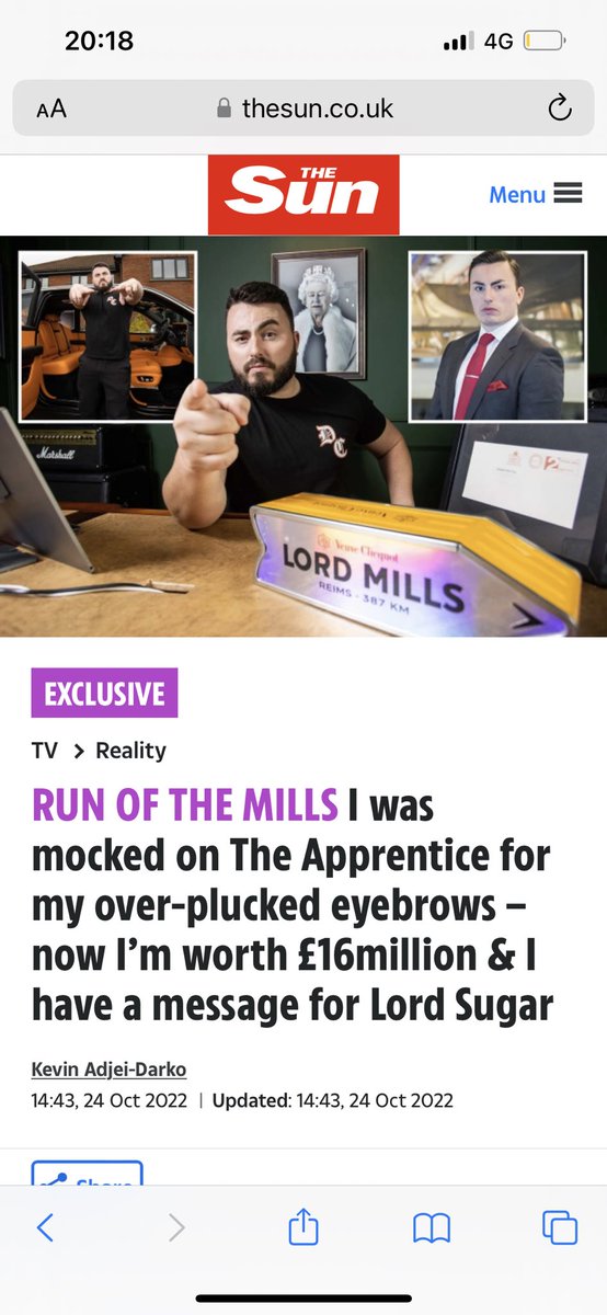 Give it a few years but it’ll happen…

thesun.co.uk/tv/20203514/ap…