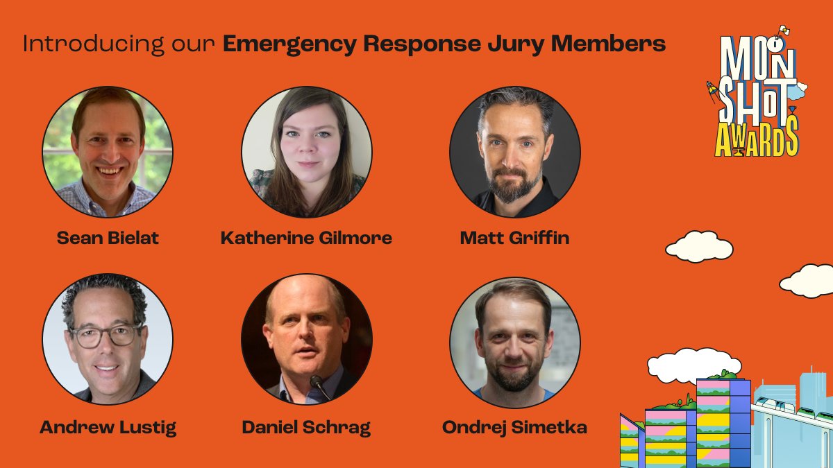 Responding to emergencies quickly and efficiently is a challenge of growing importance in today’s turbulent world, so let's meet the judges who make it their mission to build a better tomorrow. 💪🧠

#moonshotplatform #MoonshotxAF #SDGs