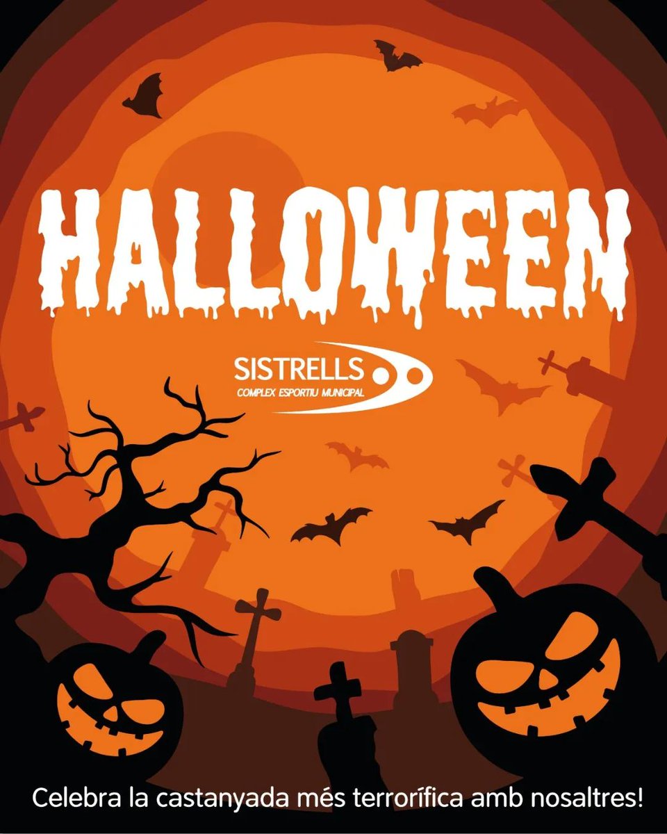 Cem_sistrells's tweet photo. 🎃Preparats pero passar un Halloween d'infart?

🎃Preparados para pasar un Halloween de infarto? 
 
ESPECIAL HALLOWEEN

#cemsistrells #cemsistrellsbadalona #sistrells #badalona #bdn #Barcelona #BCN #gym #fitness #centreesportiu #activitats #activitat #salut #Halloween #esport https://t.co/Rm0yGC4I1u