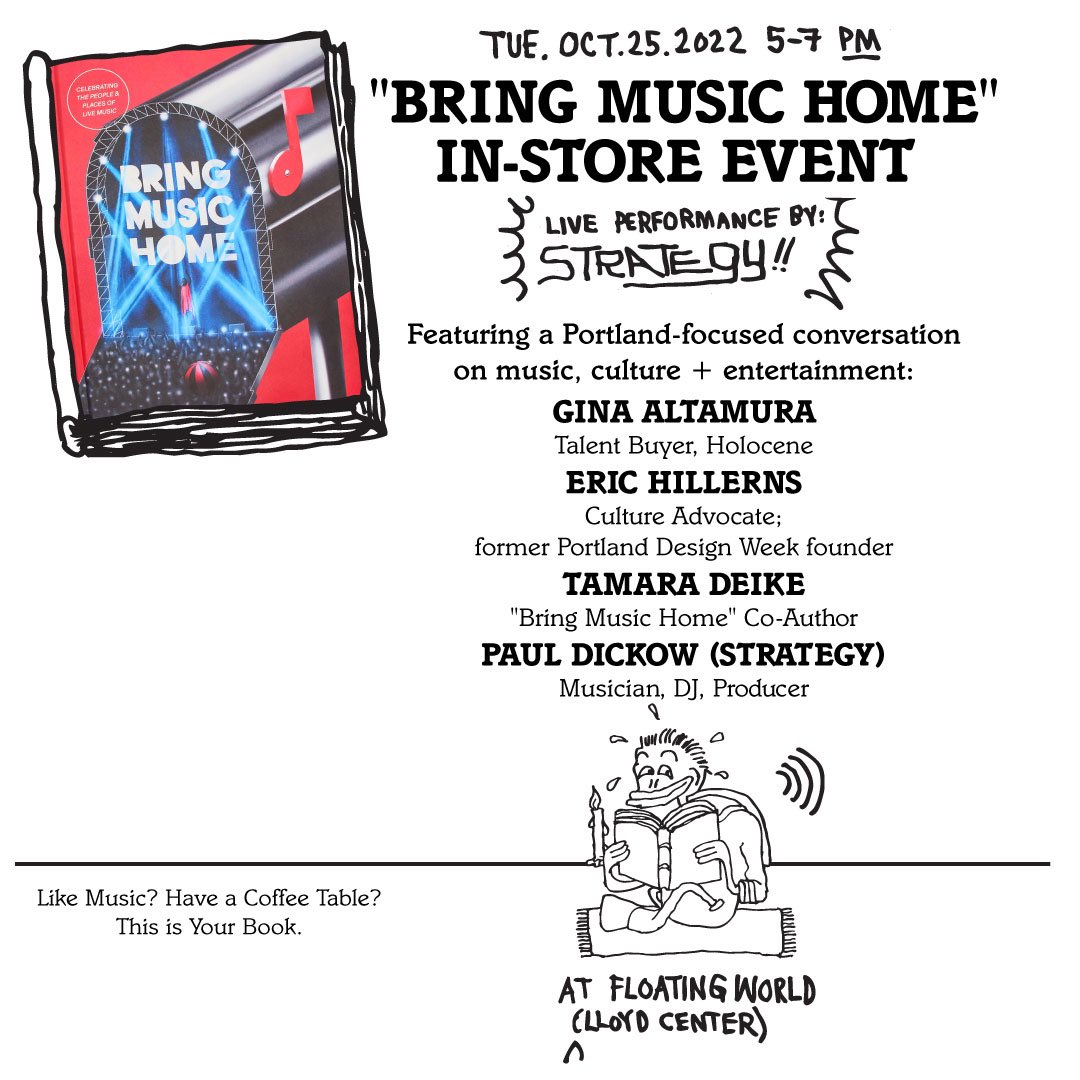 Portland! ☢️ DENY THE INVISIBLE FORCES THAT KEEP YOU HOME!

May we suggest a double-header tomorrow? Go to <a href="/tamaradeike/">Tamara Deike</a>’s book launch at <a href="/floating_world/">Floating World Comics</a> 5-7pm, then come right over to our screening &amp; show <a href="/pam_cut/">PAM CUT // Center for an Untold Tomorrow</a>.

PT I
floatingworldcomics.com/archives/20145

PT II
portlandartmuseum.org/event/music-an…