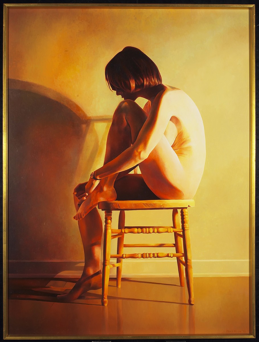 agotoronto's tweet photo. Now on view || Her Flesh is an installation that invites visitors to consider how modern women artists have used their intimate knowledge of their own bodies to inform their depictions of the feminine. #seeAGO 
https://t.co/6OKDhAtfcR
Mary Pratt, Nude on a Kitchen Chair, 1979. https://t.co/wsGKoCHMNF