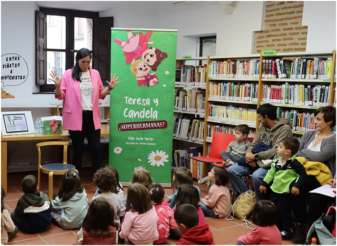 faplousdi's tweet photo. El superpoder de la amistad abre la Semana de las @BPMAvila https://t.co/HOfCpU26nv en @Avilared  #Biblioteca #amistad #Avila #BiblioTEcuida #DíaDeLasBibliotecas #DíaDeLasBibliotecas2022 #DiaDeLesBiblioteques #LiburutegienEguna https://t.co/bysml3wG1R