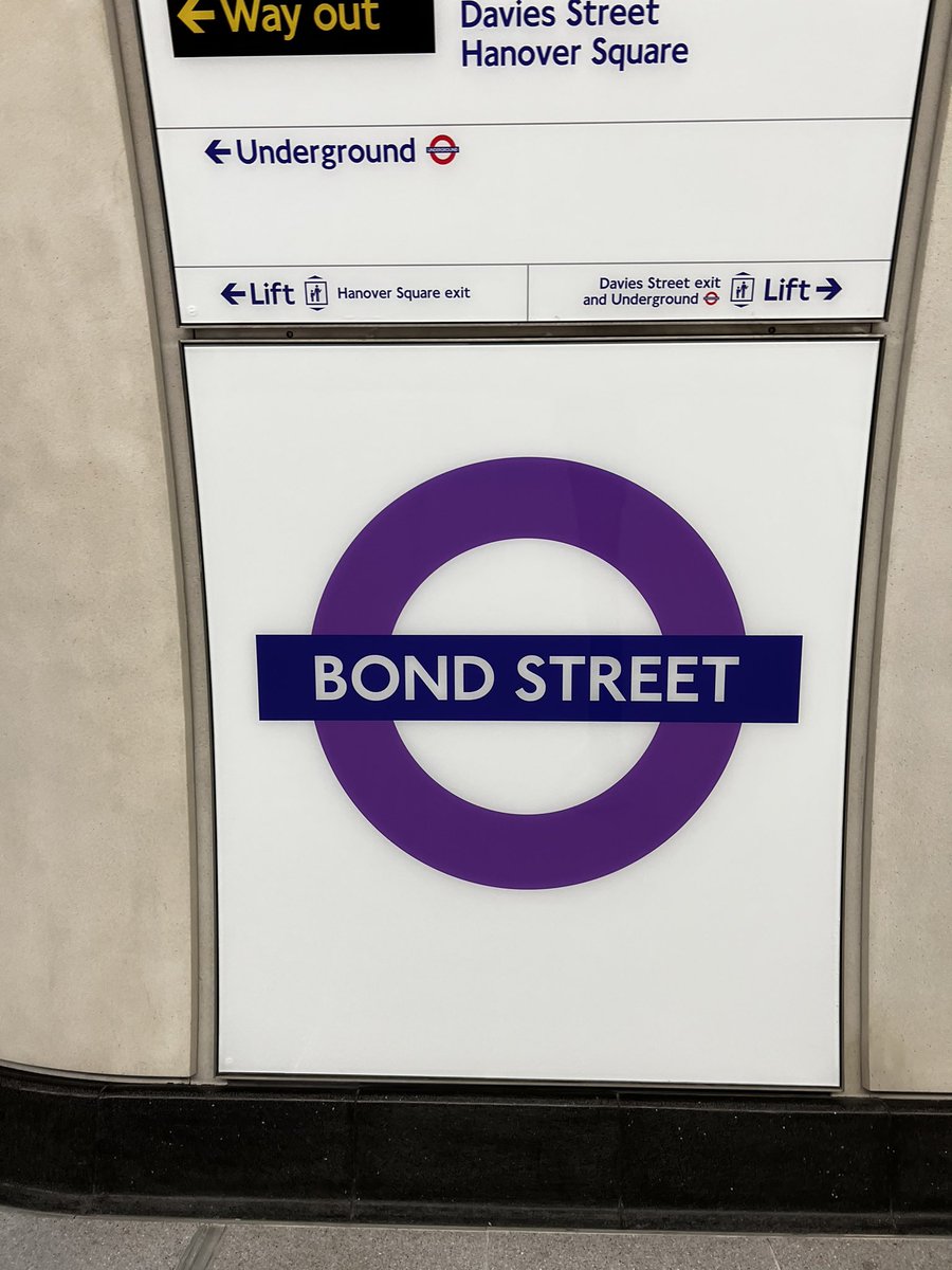 About time Lizzy Babes

#elizabethline #bondstreet #open