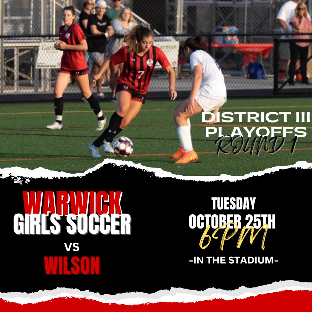Go <a href="/SoccerWarwick/">WarwickGirlsSoccer</a> 
♥️🖤⚽️
#WeAreWarwick