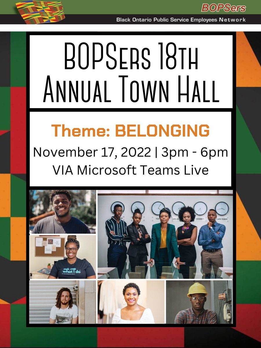 bopsers_network's tweet photo. Join us on Nov. 17 at 3 p.m. for the 18th Annual BOPSers Town Hall, featuring a fantastic roster of speakers. This year's theme is “belonging.” Register now! https://t.co/OFSV65Tjd8 https://t.co/jZdwQuDhgz