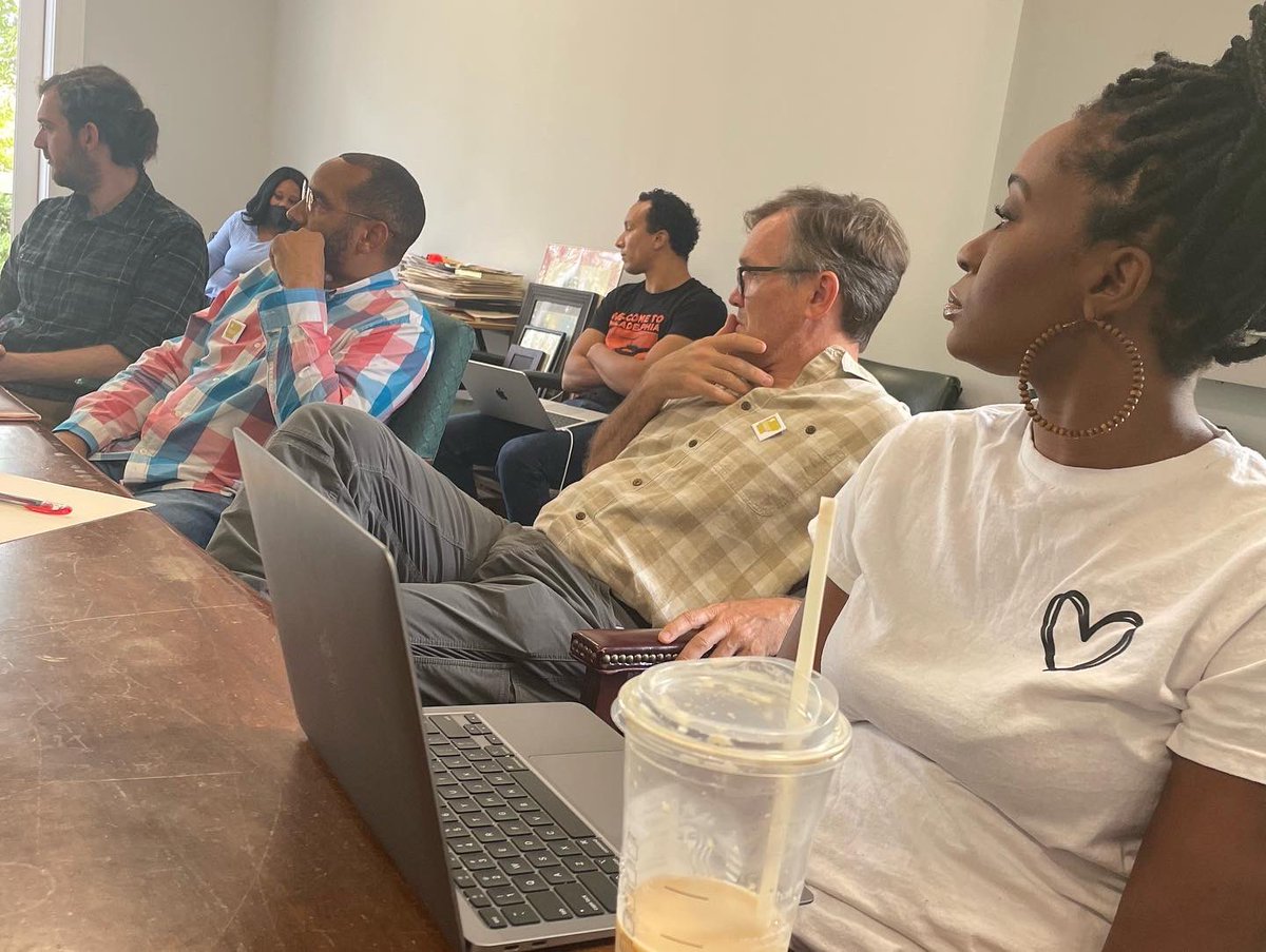ARpanel1963's tweet photo. We are kicking off the week and the first day of #earlyvoting in Arkansas with a great group of organizers and advocates to share updates and ideas on our campaign against #Issue2. Learn more about Issue 2: https://t.co/kvNHZbKkUi
#ARIssue2 #arpx #arleg #vote #VoteEarly https://t.co/VxMod793zN