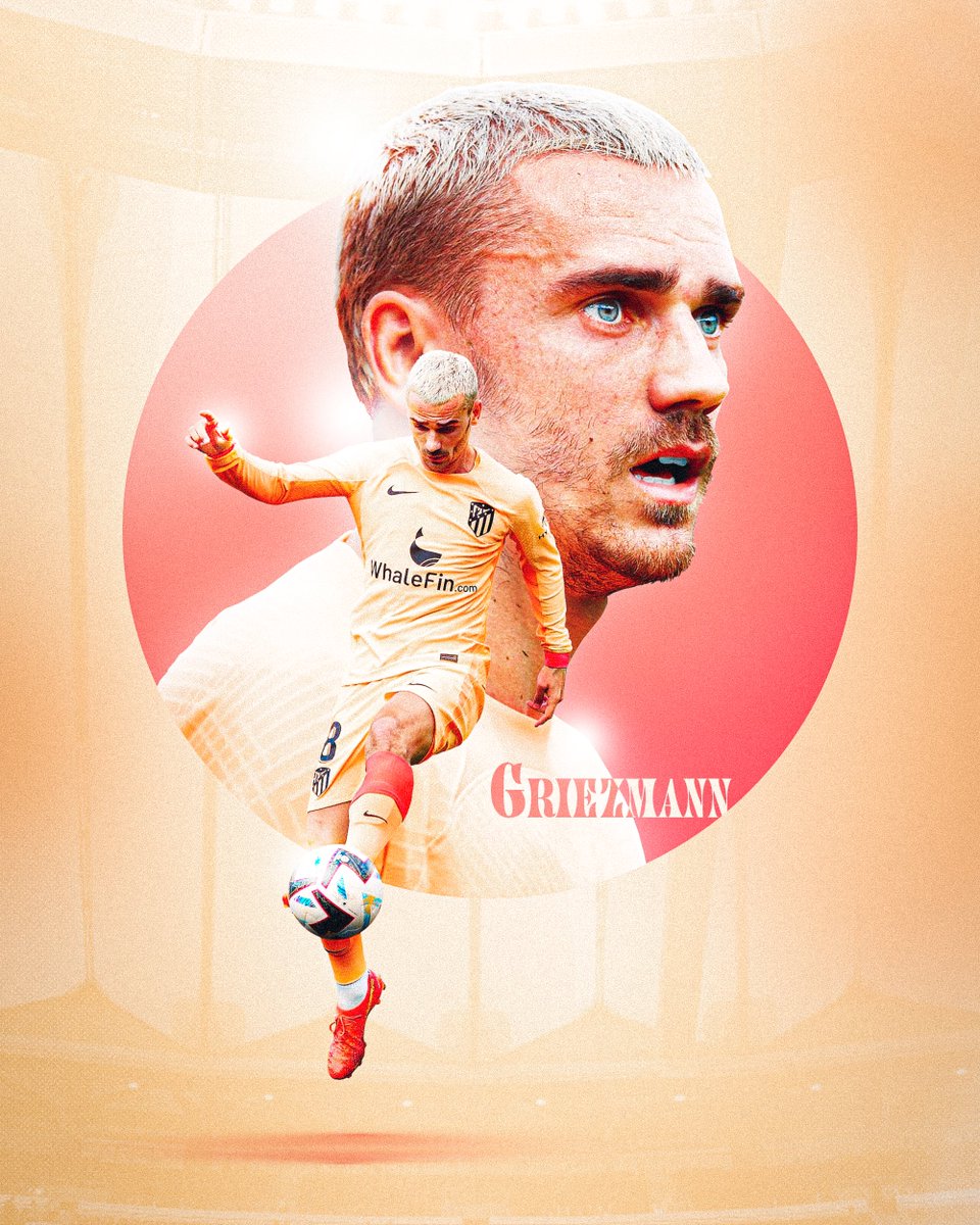 Antoine Griezmann gets a 𝕓𝕣𝕒𝕔𝕖, including an Olimpico ✨

<a href="/AntoGriezmann/">Antoine Griezmann</a> <a href="/atletienglish/">Atlético de Madrid</a> <a href="/atleti/">Atlético de Madrid</a> 

#AntoineGriezmann #Griezmann #Atleti #Atletico #Madrid #AtleticoMadrid #France #LaLiga #smsports