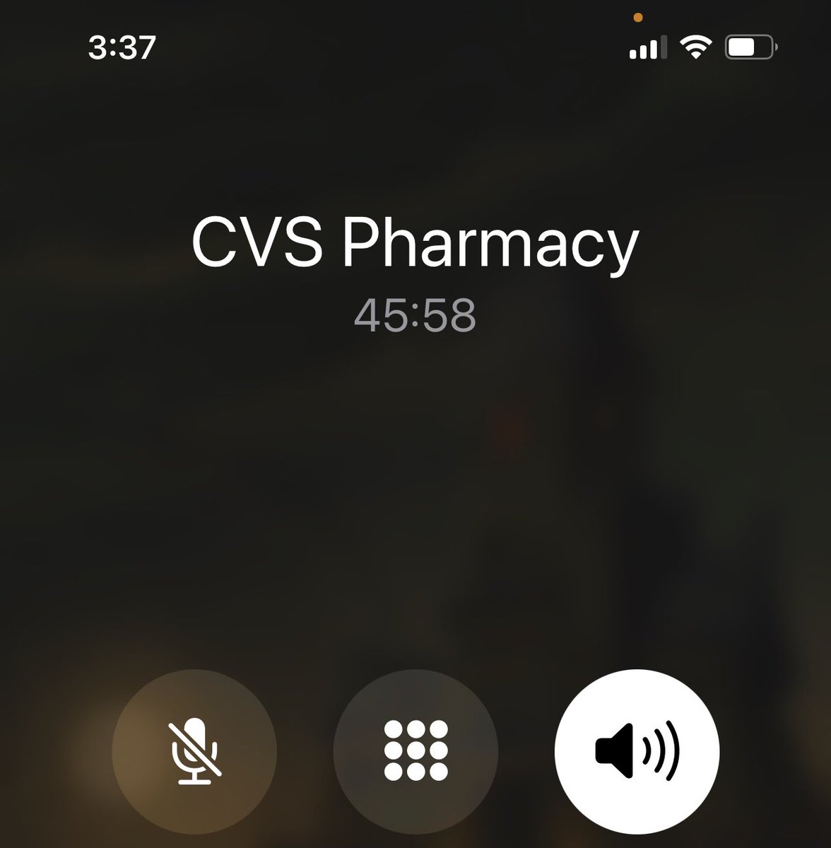 myhouseof3's tweet photo. @cvspharmacy Current hold time 46 minutes. #DoBetter #losingacustomer #unacceptable #cvs #CVSPharmTech I’m changing my pharmacy. https://t.co/mIbzPaUAvn