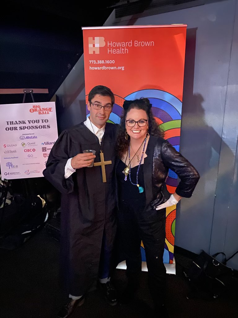 TPAN CEO Kara Eastman was in the house at <a href="/howardbrownhc/">Howard Brown Health</a>'s Big Orange Ball event on Saturday. Great food, great venue and great costumes! Here's Kara as Desperately Seeking Susan. 🎃