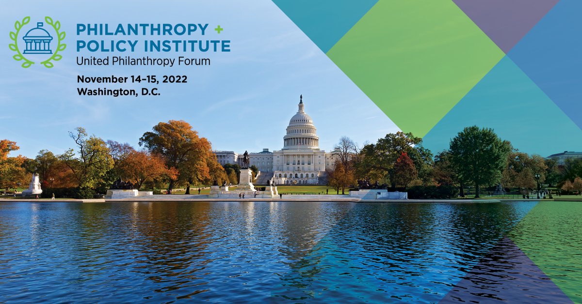 The 2022 Philanthropy + Policy Institute will feature a meeting with the Treasury's Office of Tax Policy, which will include staff with jurisdiction over charitable tax policies, as well as staff involved in racial equity efforts. Register today to join: bit.ly/3Bscj0Y