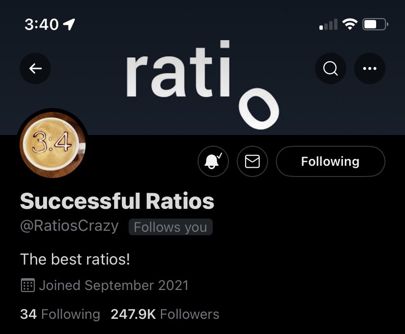 shoutout to this small creator for following me (<a href="/RatiosCrazy/">Successful Ratios</a>)